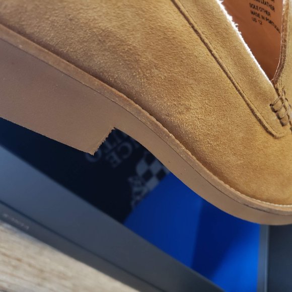 Vince Camuto Arleigh Suede Loafers Shoes Size 12 - Picture 10 of 16